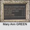 Mary Ann GREEN