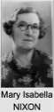Mary Isabella NIXON