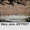 Mary Jane JEFFREY