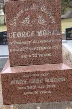George Murch Mary Jane ALLEN (1842 - 1934)