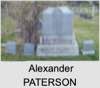 Alexander PATERSON