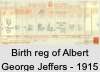 Albert G JEFFERS