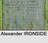 Alexander IRONSIDE