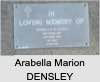 Arabella Marie Marion DENSLEY