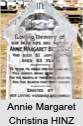Annie Margaret Christina HINZ