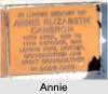Annie Elizabeth BUTTERWORTH