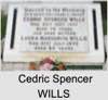 Cedric Spencer WILLS