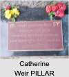 Catherine Weir PILLAR