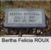 Bertha Felicia ROUX