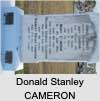 Donald Stanley CAMERON