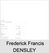 Frederick Francis DENSLEY