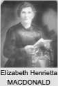 Elizabeth Henrietta (Berry) MACDONALD
