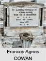 Frances Agnes COWAN