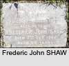 Frederic John SHAW