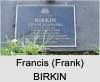 Francis (Frank) BIRKIN