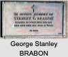 George Stanley BRABON