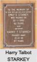Harry Talbot Talbert STARKEY