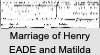 Henry (Gade) EADE