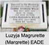Lucea (Luzyja) Margurette (Margrette) EADE