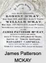 James Paterson MCKAY
