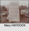 Mary HAYDOCK