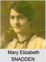 Mary Elizabeth SNADDEN
