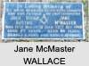 Jane McMaster WALLACE