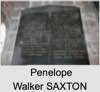 Penelope Walker SAXTON