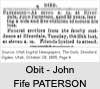 John Fife PATERSON