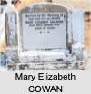 Mary Elizabeth COWAN