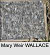 Mary Weir WALLACE