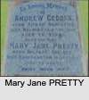 Mary Jane PRETTY