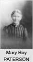 Mary Roy PATERSON