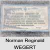 Norman Reginald WEGERT