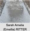Sarah Amelia (Emeilla) RITTER