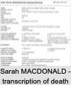 Sarah MACDONALD