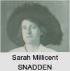 Sarah Millicent SNADDEN