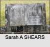Sarah A SHEARS