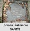 Thomas Blakemore SANDS