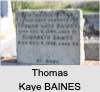 Thomas Kaye BAINES
