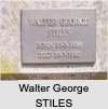 Walter George STILES
