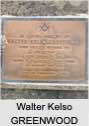 Walter Kelso GREENWOOD