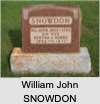 William John SNOWDON