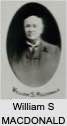 William S MACDONALD